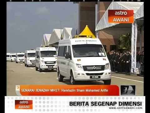 Perjalanan terakhir 20 jenazah nahas MH17