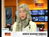 Aksi Syasya Solero dan Bobo di rancangan Sudut Pandang, Astro Awani