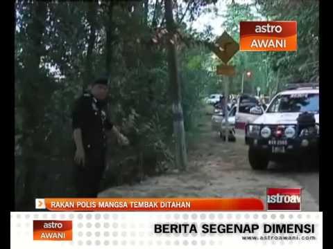 Rakan polis mangsa tembak ditahan