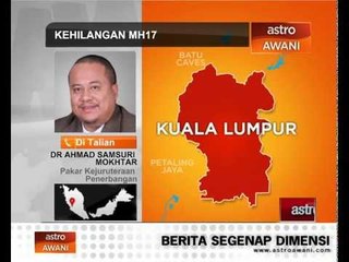 Faktor kemungkinan pesawat MH17 ditembak