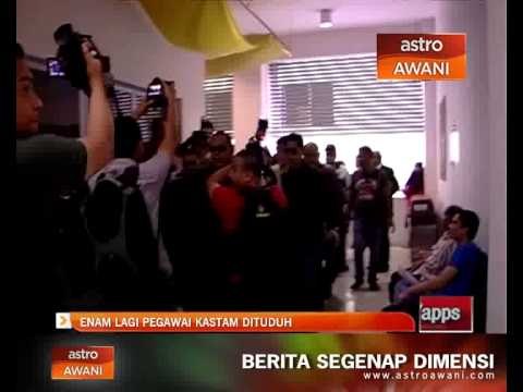 Enam lagi pegawai Kastam dituduh