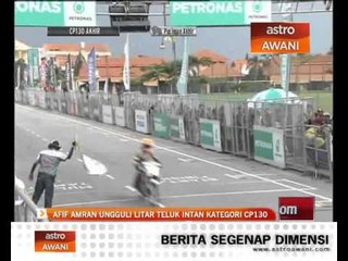 Afif Amran ungguli Litar Teluk Intan kategori CP130