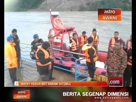 Mayat kedua bot karam ditemui