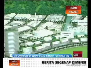 IJM Land buys SP Setia's stake in MCKIP for RM9.7 mil