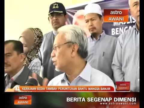 Kerajaan sedia tambah peruntukan bantu mangsa banjir