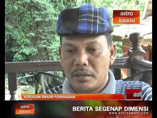 Kerugian banjir perniagaan