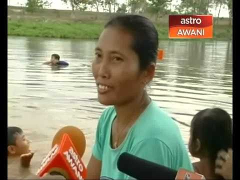 Masalah air penduduk guna sungai untuk aktiviti harian