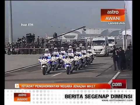 Perjalanan terakhir 2 jenazah nahas MH17