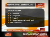 Pesawat AirAsia QZ8501 dilaporkan hilang