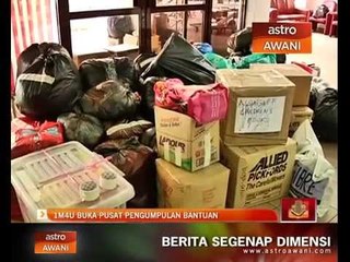 1M4U buka pusat pengumpulan bantuan