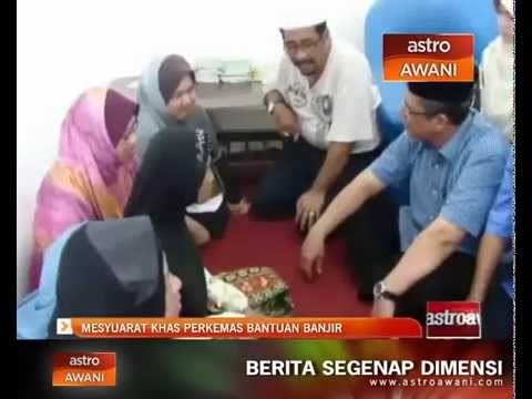 Mesyuarat khas perkemas bantuan banjir