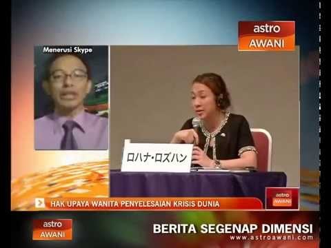 Agenda Awani: Hak upaya wanita penyelesaian krisis dunia