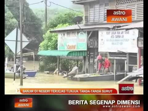 Banjir di negeri terjejas tunjuk tanda-tanda surut
