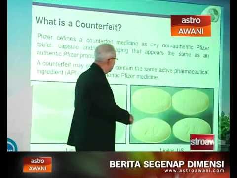 Pfiser perkenal PASS bantu kesan ubat tiruan