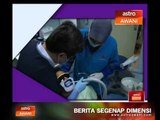 Proses pemutihan gigi oleh KPJ