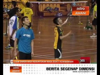 Liew Daren akui kesuntukan masa bukti kewibawaan