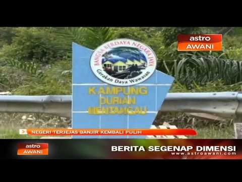 Negeri terjejas banjir kembali pulih