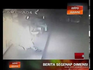 Trending patung lilin terbakar