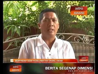 Berpindah demi keselamatan orang awam
