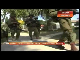 Israel terus sasar orang awam tanpa sebarang amaran