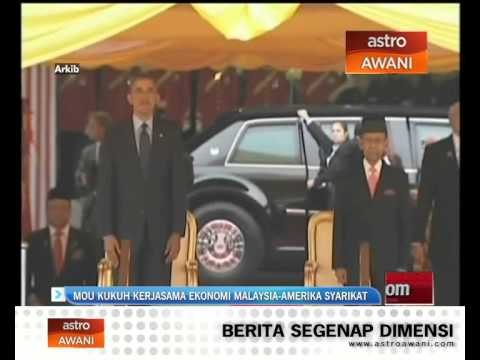 MOU kukuh kerjasama ekonomi Malaysia-Amerika Syarikat
