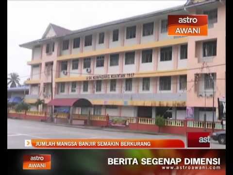 Jumlah mangsa banjir semakin berkurang