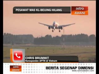 Vietnam sends three planes, two ship in search of missing MAS plane