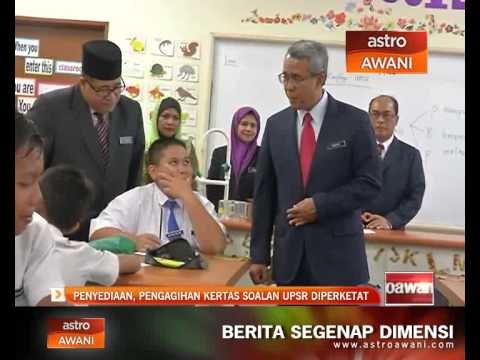 Penyediaan dan pengagihan kertas soalan UPSR diperketat