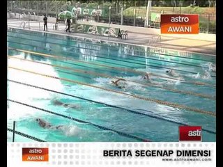 Harapan Atlet sukan renang di Glaslow
