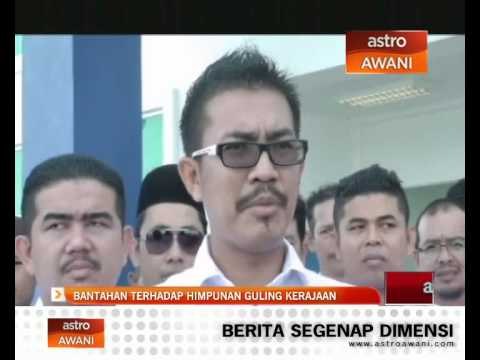 Bantahan terhadap himpunan guling kerajaan