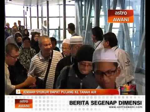 Jemaah syukur dapat pulang ke tanah air