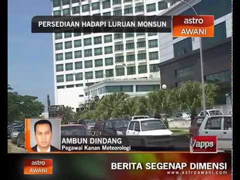 Persediaan hadapi luruan monsun