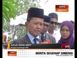 Jenazah Allahyarham Mohd Ghafar selamat dikebumikan