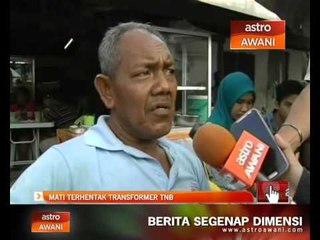 Mati terhentak transformer TNB