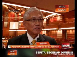 Download Video: Penerima Anugerah Merdeka kongsi rahsia kejayaan