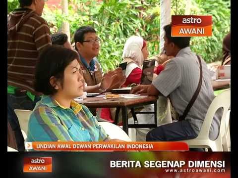 Perkembangan undian awal PEMILU 2014