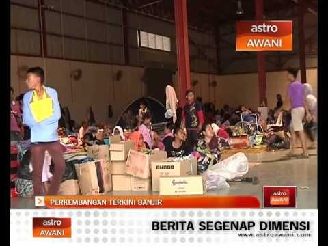 Perkembangan terkini banjir (Rabu, 7 Jan, 12:00pm)