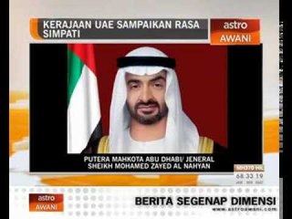 Kerajaan UAE sampaikan rasa simpati