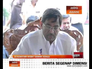 19 kematian akibat demam denggi