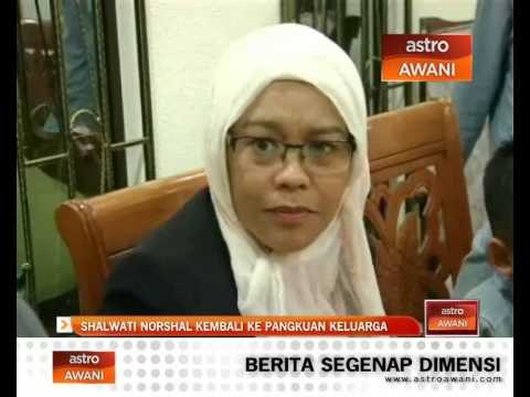 Shalwati Norshal kembali ke pangkuan keluarga