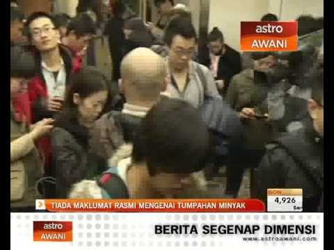 Tiada maklumat rasmi mengenai tumpahan minyak