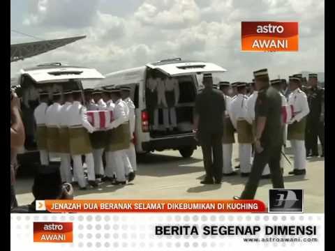 Jenazah 2 beranak selamat dikebumikan di Kuching