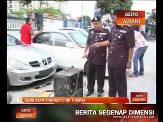 Sindiket curi kereta Geng Syam tumpas
