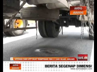 KPDNKK dan UPP buat rampasan RM117,500 sejak Januari