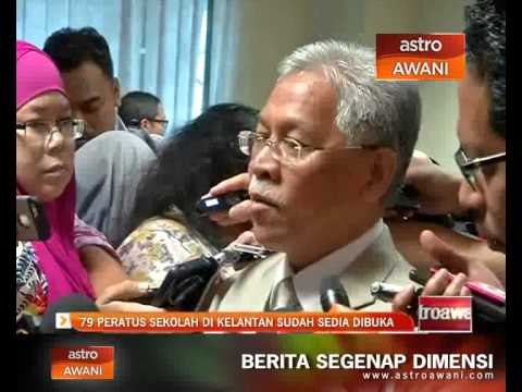 79 peratus sekolah di Kelantan sudah sedia dibuka