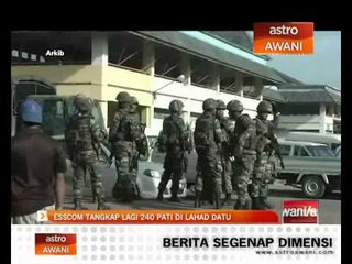 ESSCOM tangkap lagi 240 PATI di Lahat Datu