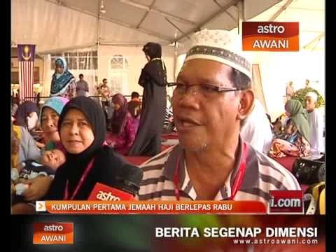 Kumpulan pertama jemaah Haji berlepas Rabu