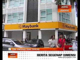 PBM: Simpanan tidak terjelas
