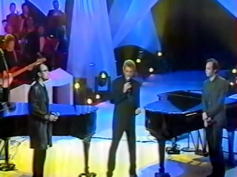 Hommage à Johnny Hallyday avec Jean Jacques Goldman et Pascal Obispo