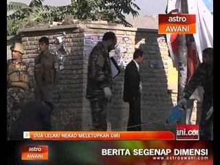 Dua lelaki nekad meletupkan diri